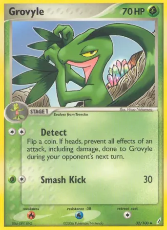 Grovyle Pokémon card #32
