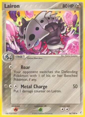 Lairon Pokémon card #36