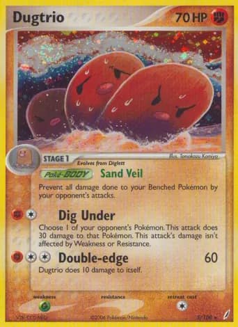 Dugtrio Pokémon card #5