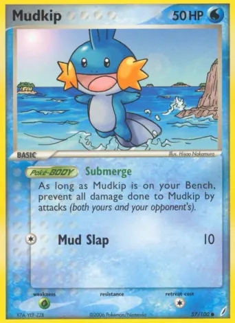 Mudkip Pokémon card #57