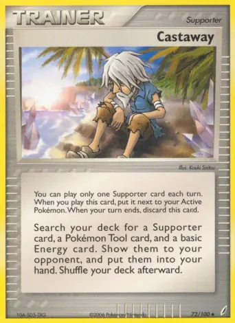 Castaway Pokémon card #72