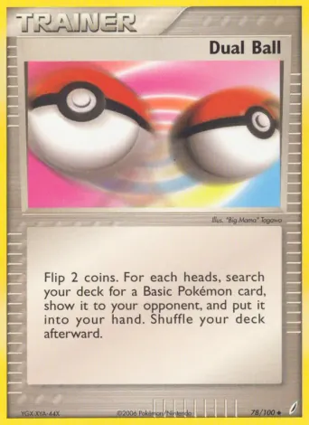 Dual Ball Pokémon card #78