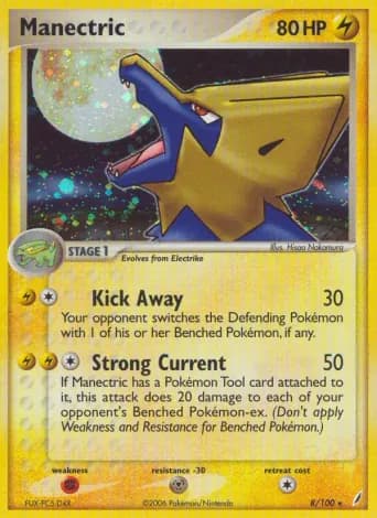 Manectric Pokémon card #8