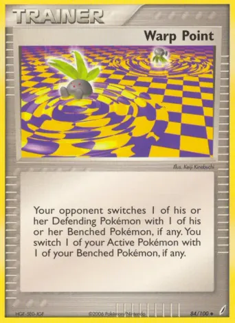 Warp Point Pokémon card #84