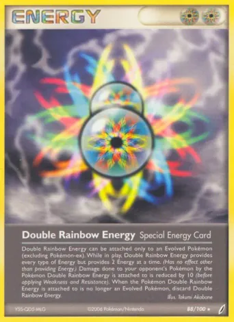 Double Rainbow Energy Pokémon card #88