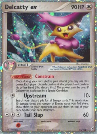 Delcatty ex Pokémon card #91