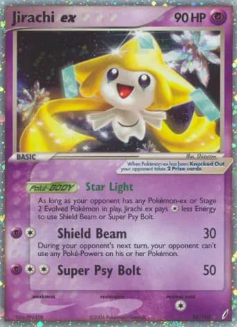 Jirachi ex Pokémon card #94