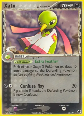 Xatu δ Pokémon card #25