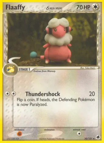 Flaaffy δ Pokémon card #30
