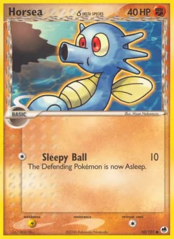 Horsea δ Pokémon card #50