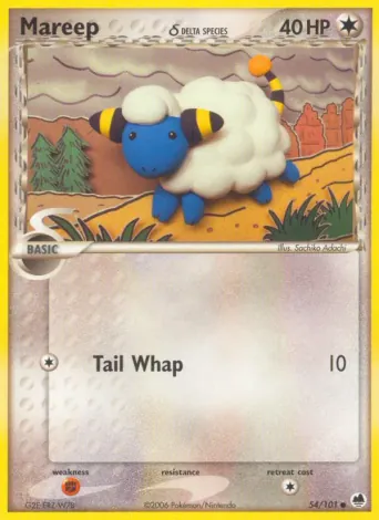 Mareep δ Pokémon card #54
