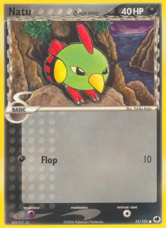 Natu δ Pokémon card #55