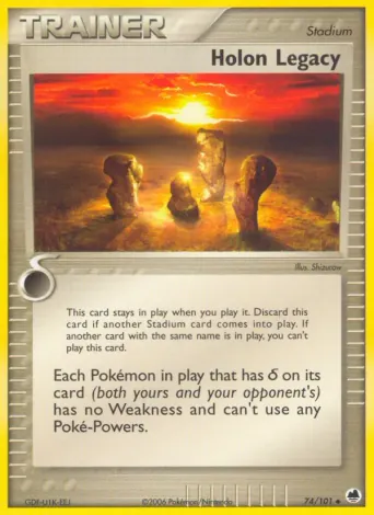 Holon Legacy Pokémon card #74