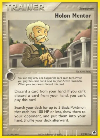 Holon Mentor Pokémon card #75