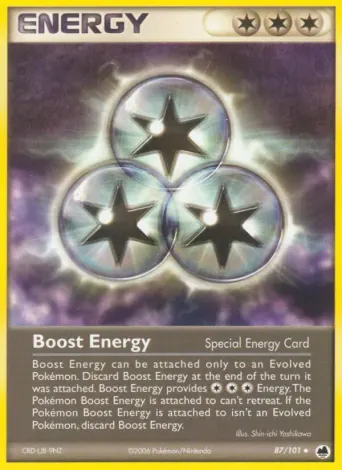Boost Energy Pokémon card #87