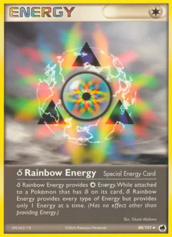 δ Rainbow Energy Pokémon card #88