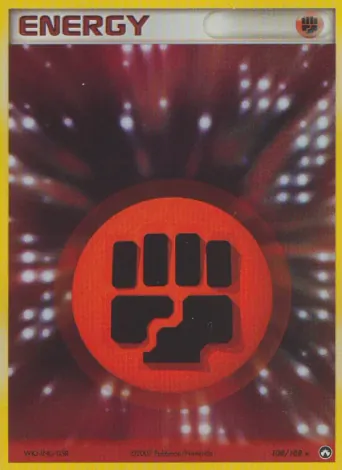 Fighting Energy Pokémon card #108