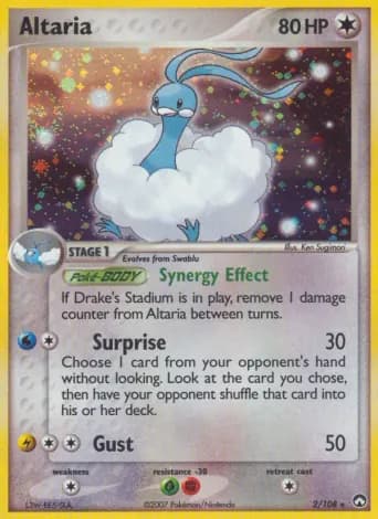 Altaria Pokémon card #2