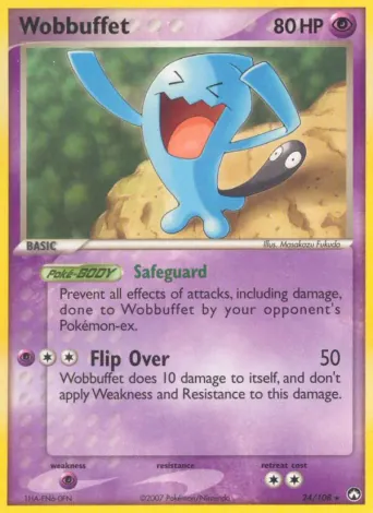 Wobbuffet Pokémon card #24