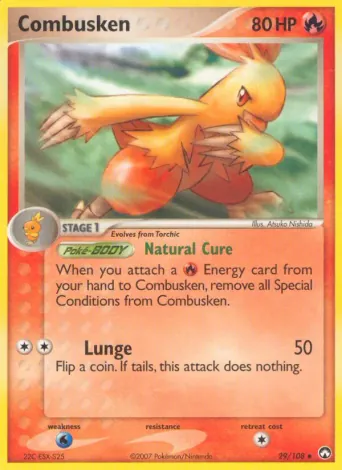 Combusken Pokémon card #29