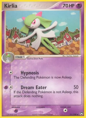 Kirlia Pokémon card #31