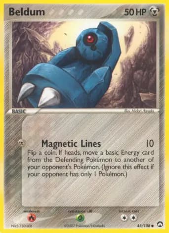 Beldum Pokémon card #45