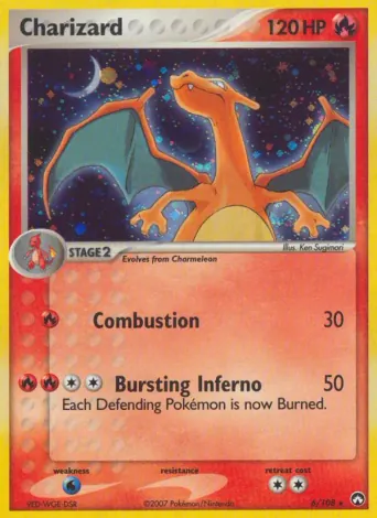 Charizard Pokémon card #6