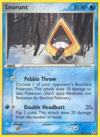 Snorunt Pokémon card #64