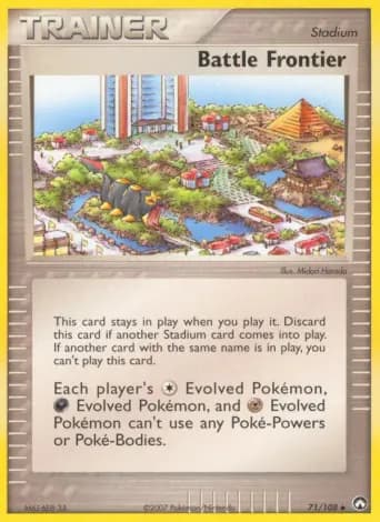 Battle Frontier Pokémon card #71