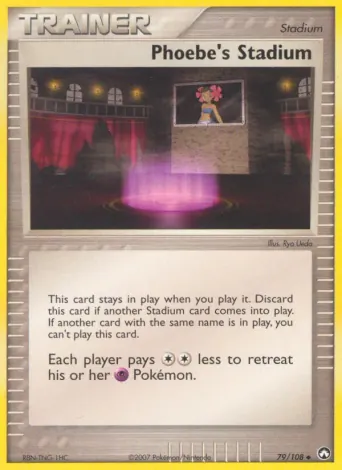 Phoebe's Stadium Pokémon card #79