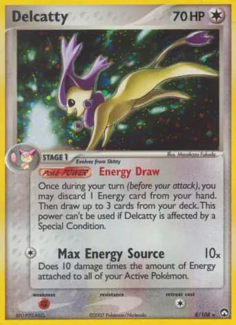 Delcatty Pokémon card #8
