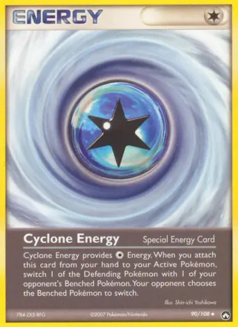 Cyclone Energy Pokémon card #90