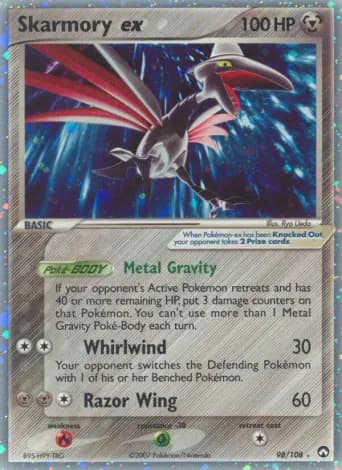 Skarmory ex Pokémon card #98