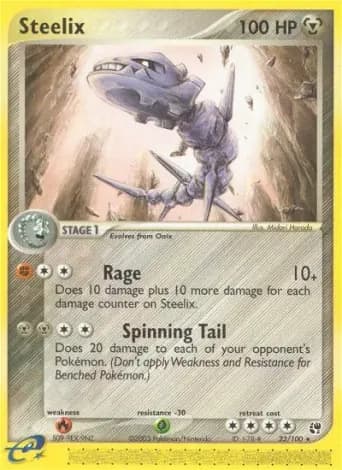 Steelix Pokémon card #23