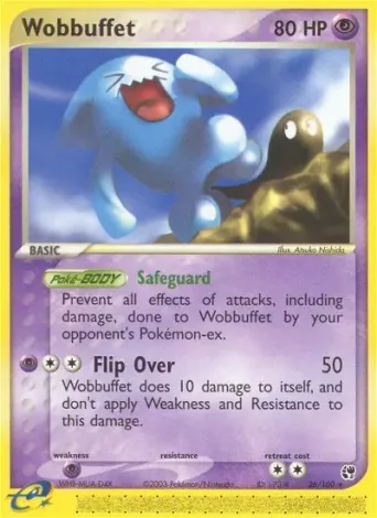 Wobbuffet Pokémon card #26