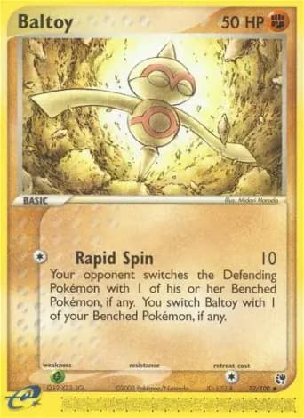 Baltoy Pokémon card #32