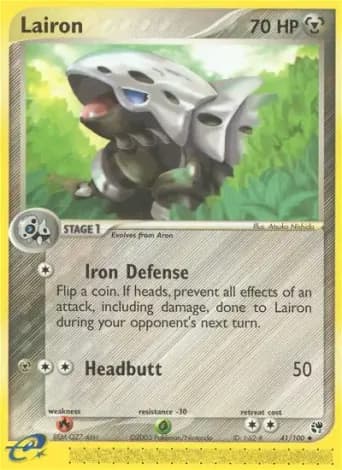 Lairon Pokémon card #41