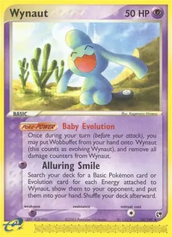 Wynaut Pokémon card #54
