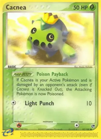 Cacnea Pokémon card #57