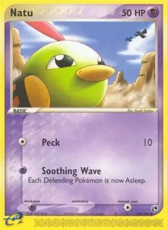Natu Pokémon card #69
