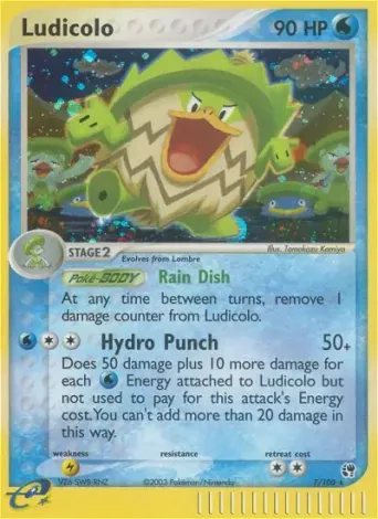 Ludicolo Pokémon card #7