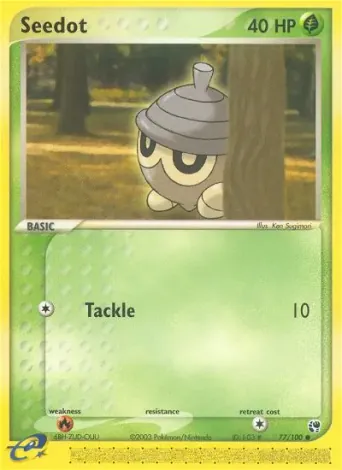 Seedot Pokémon card #77