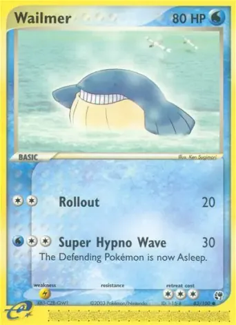 Wailmer Pokémon card #83