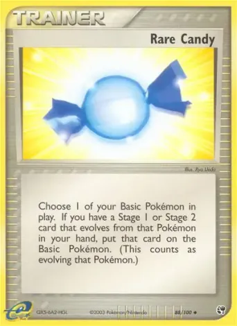 Rare Candy Pokémon card #88