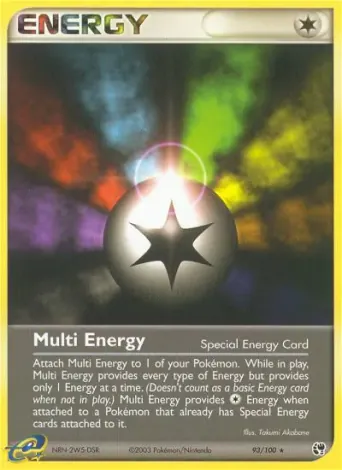 Multi Energy Pokémon card #93