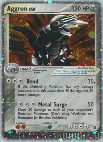 Aggron ex Pokémon card #95