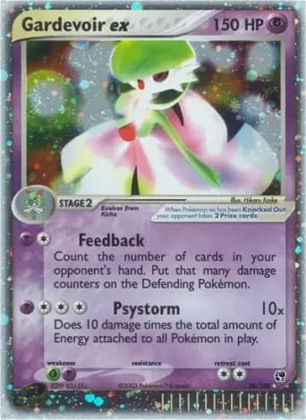Gardevoir ex Pokémon card #96