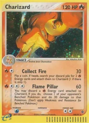 Charizard Pokémon card #100