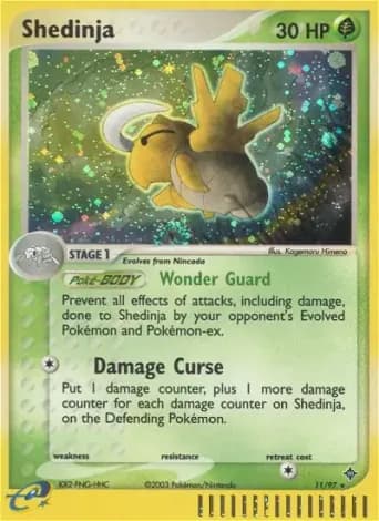 Shedinja Pokémon card #11