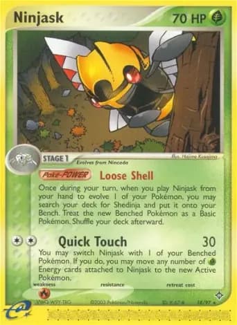 Ninjask Pokémon card #18
